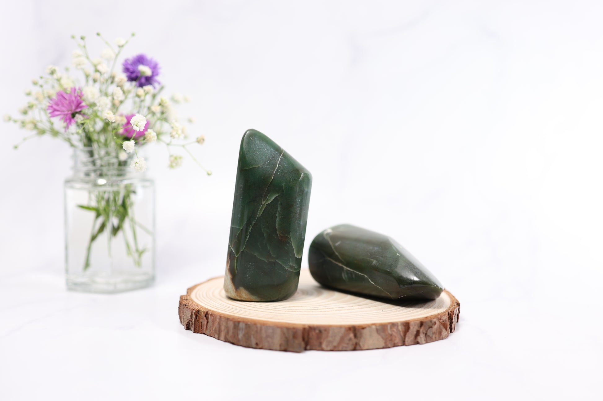 Green Jade Free Forms