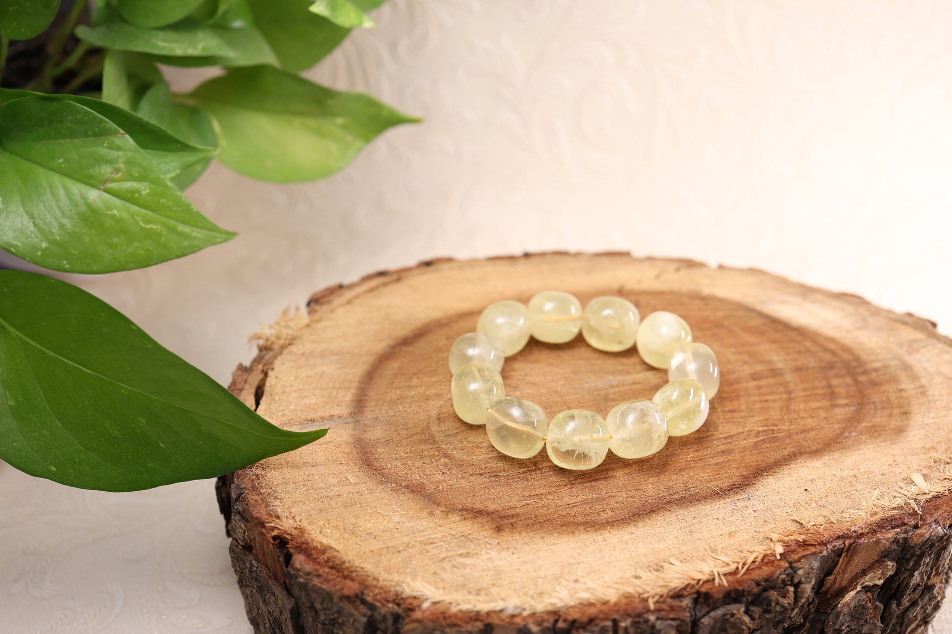 Lemon Quartz Tumbled Bracelets