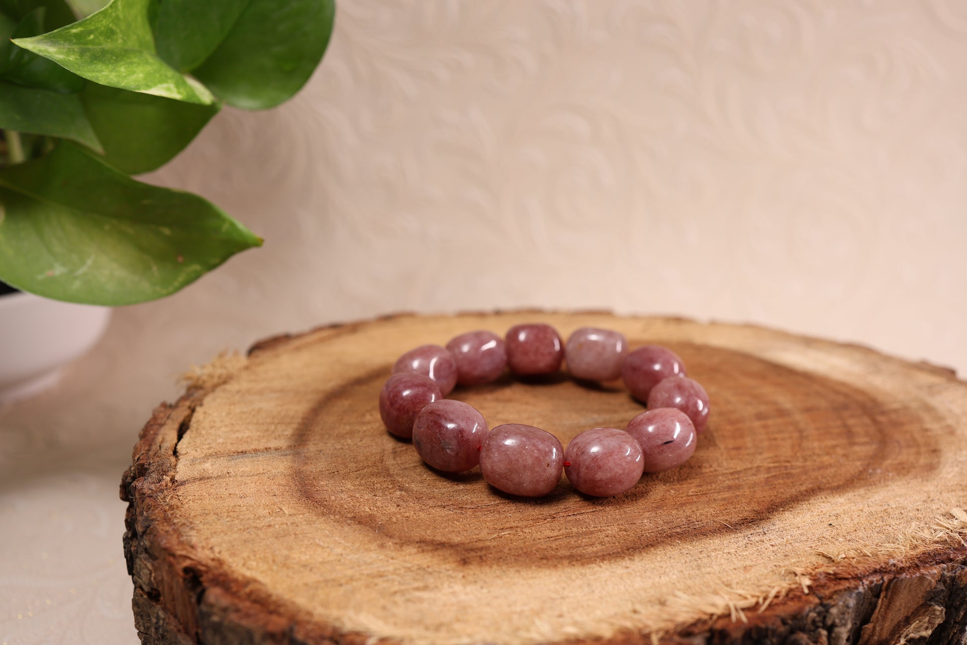 Rhodonite Tumbled Bracelets
