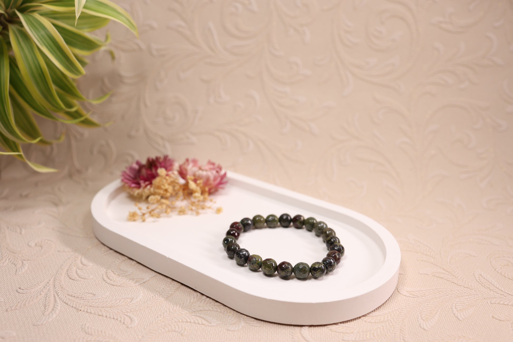 BloodStone Diamond Cut Bracelets