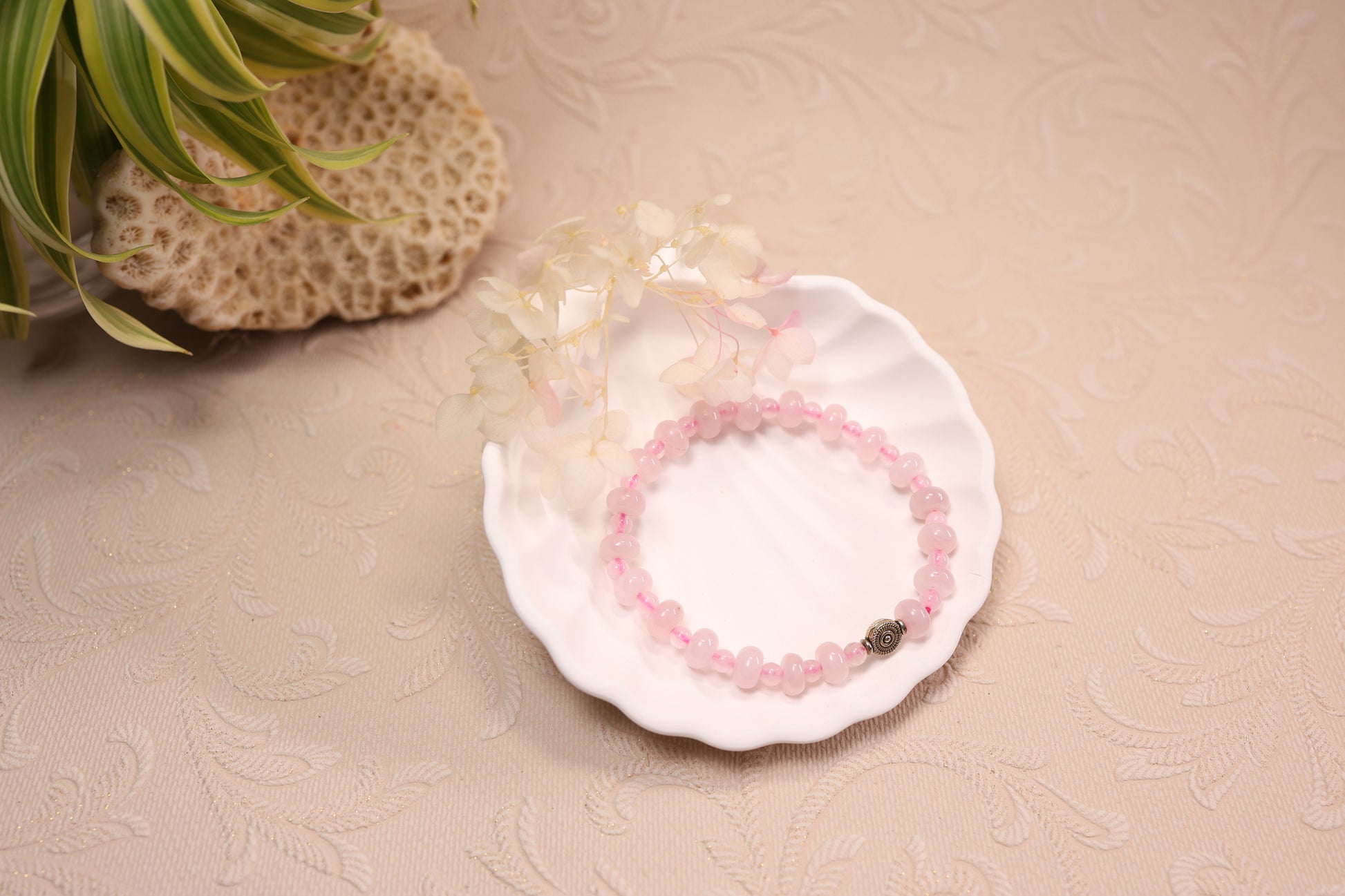 Natural Rose Quartz Bracelets