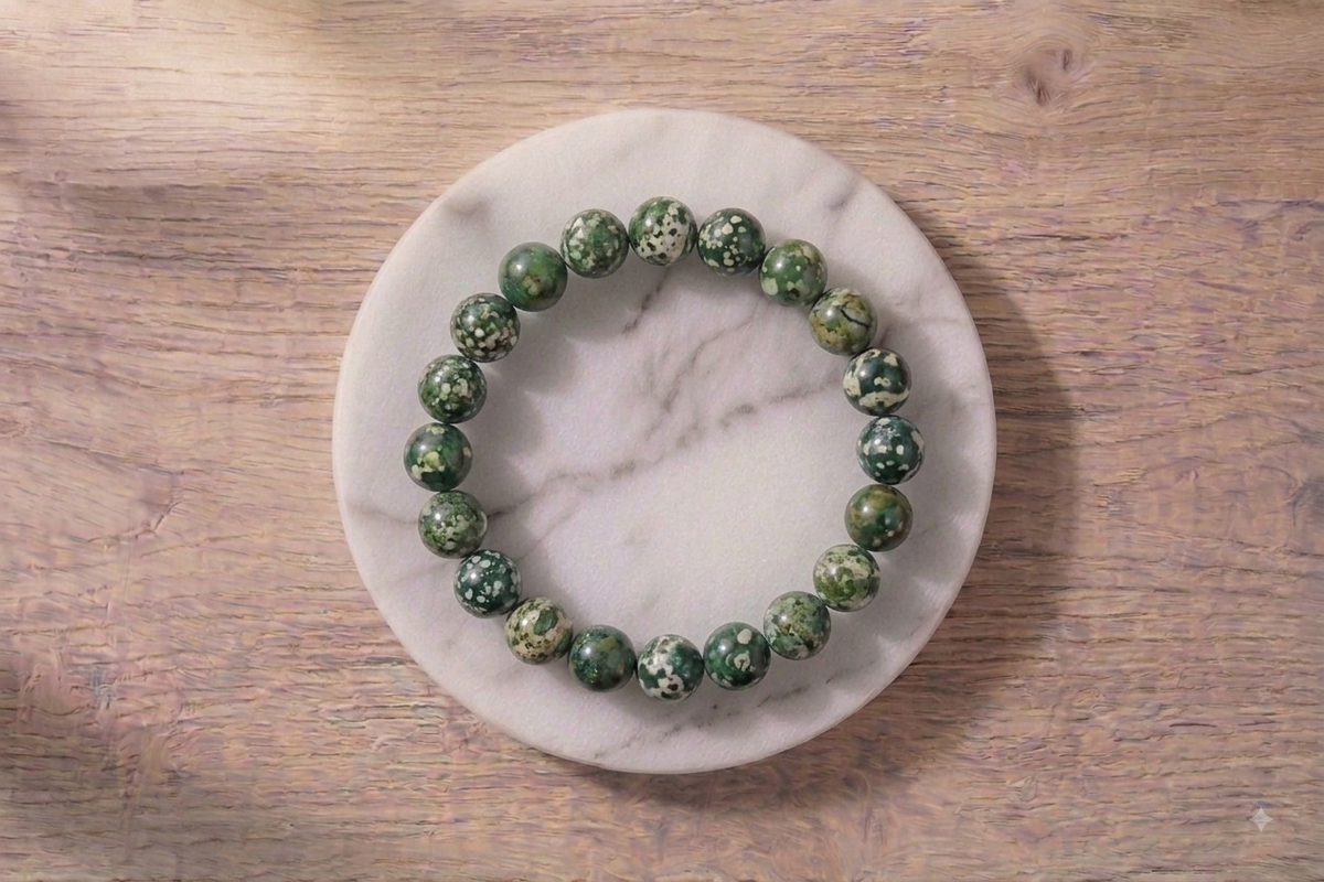 Green Spot Jasper Bracelets