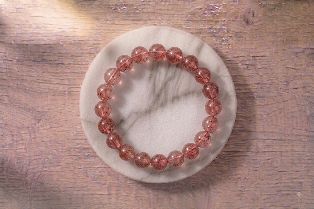 Strawberry Quartz Bracelets