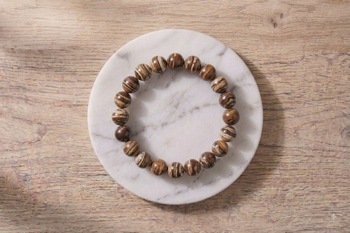 Brown Zebra Jasper Bracelets